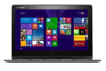 Lenovo IdeaPad Yoga 3 Pro Intel® Core™ M M-5Y71 Computer portatile 33,8 cm (13.3") Touch screen 8 GB DDR3L-SDRAM 512 GB SSD Wi-Fi 5 (802.11ac) Windows 8.1 Argento