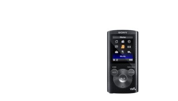 Sony Walkman NWZ-E383BLK Lettore MP3 4 GB Nero