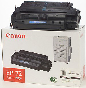 Canon EP-72 Cartridge cartuccia toner Originale Nero