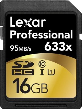 Lexar LSD16GCBEU633 memoria flash 16 GB SDHC UHS Classe 10