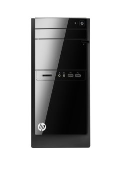 HP 110-501nl Intel® Pentium® J2900 4 GB DDR3L-SDRAM 500 GB HDD Windows 8.1 Micro Tower PC Nero