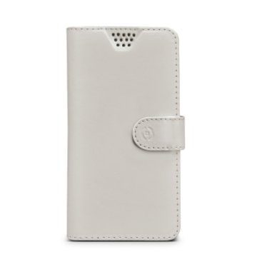 Celly WALLY UNICA custodia per cellulare 14,5 cm (5.7") Custodia a borsellino Bianco