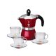 Bialetti Dama Glamour Moka Bordeaux 2