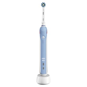 Oral-B PRO 2000 Adulto Spazzolino rotante-oscillante Blu, Bianco