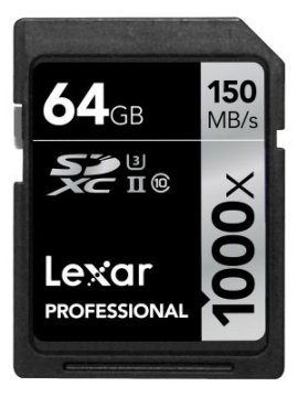 Lexar 64GB SDXC UHS-2 Classe 10