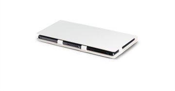 Sony SCR14 custodia per cellulare 15,2 cm (6") Custodia a libro Bianco