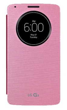 LG CCF-345G custodia per cellulare Custodia flip a libro Rosa