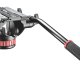 Manfrotto Pro Video testa per treppiede Nero, Rosso Alluminio Universal 2