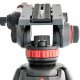 Manfrotto Pro Video testa per treppiede Nero, Rosso Alluminio Universal 3