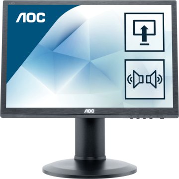 AOC 60 Series E2460PQ/BK Monitor PC 61 cm (24") 1920 x 1080 Pixel Full HD LED Nero