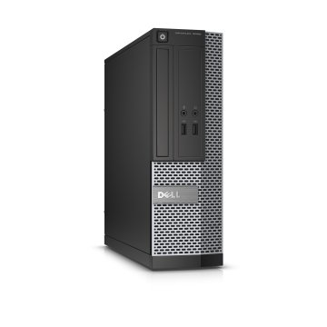 DELL OptiPlex 3020 Intel® Celeron® G G1840 4 GB DDR3-SDRAM 500 GB HDD Windows 7 Professional SFF PC Nero, Argento