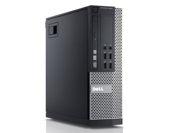 DELL OptiPlex 9020 Intel® Core™ i7 i7-4790 8 GB DDR3-SDRAM 1 TB HDD Windows 7 Professional SFF PC Nero