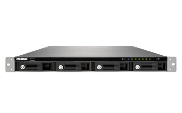 QNAP TS-453U server NAS e di archiviazione Rack (1U) Collegamento ethernet LAN Nero