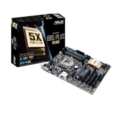 ASUS B85-PLUS/USB 3.1 Intel® B85 LGA 1150 (Socket H3) ATX