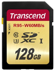 Transcend TS128GSDU3 memoria flash 128 GB SDXC UHS Classe 10