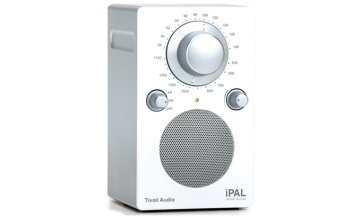 Tivoli Audio iPAL Portatile Analogico Argento, Bianco