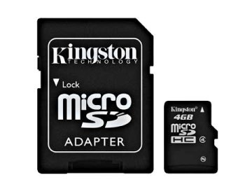 Kingston Technology 4GB microSDHC Flash Classe 4