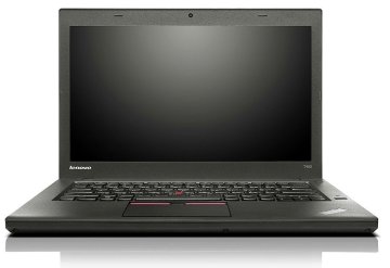 Lenovo ThinkPad T450 Intel® Core™ i5 i5-5200U Computer portatile 35,6 cm (14") HD+ 4 GB DDR3L-SDRAM 128 GB SSD Windows 7 Professional Nero