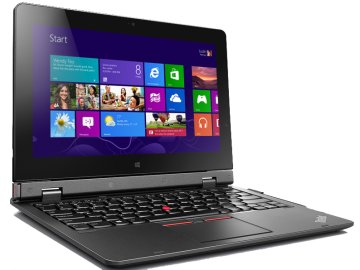 Lenovo ThinkPad Helix Intel® Core™ M M-5Y10 Computer portatile 29,5 cm (11.6") Touch screen Full HD 4 GB DDR3L-SDRAM 180 GB SSD Wi-Fi 5 (802.11ac) Windows 8.1 Pro Nero
