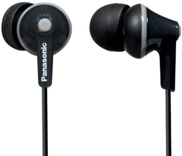 Panasonic RP-TCM125E-K cuffia e auricolare Cuffie Cablato In-ear Musica e Chiamate Nero