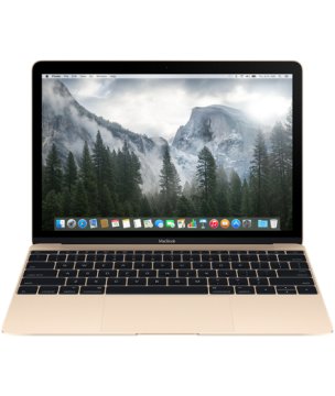 Apple MacBook 12" Retina Intel® Core™ M Computer portatile 30,5 cm (12") 2K Ultra HD 8 GB LPDDR3-SDRAM 256 GB Flash Mac OS X 10.10 Yosemite Oro
