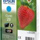 Epson Strawberry 29 C cartuccia d'inchiostro 1 pz Originale Resa standard Ciano 2
