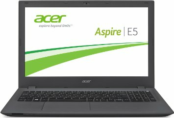 Acer Aspire E E5-573-504Z Intel® Core™ i5 i5-5200U Computer portatile 39,6 cm (15.6") 4 GB DDR3L-SDRAM 500 GB HDD Windows 10 Home Nero, Grigio