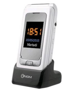 NGM-Mobile Facile Sempre 6,1 cm (2.4") 90 g Bianco Telefono di livello base