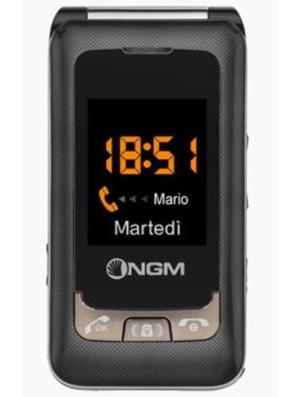 NGM-Mobile Facile Sempre 2 6,1 cm (2.4") 90 g Nero Telefono per anziani
