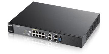 Zyxel GS2210-8HP Gestito L2 Gigabit Ethernet (10/100/1000) Supporto Power over Ethernet (PoE) Nero