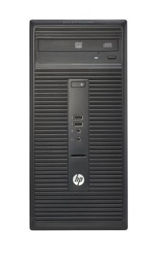 HP 280 G1 Intel® Pentium® G G3250 4 GB DDR3-SDRAM 500 GB HDD Windows 7 Professional Micro Tower PC Nero