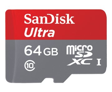 SanDisk microSDXC Ultra 64GB UHS-I Classe 10