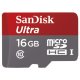 SanDisk 16GB microSDHC Ultra UHS-I Classe 10 6