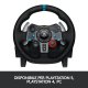 Logitech G Logitech G29 Driving Force Racing Wheel Volante da Corsa, Pedali Regolabili, Ritorno di Forza Reale, Comandi Cambio in Acciaio Inossidabile, Volante in Pelle, Presa EU, per PS5, PS4, PC, Ma 3