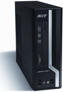 Acer Veriton X X2632G Intel® Core™ i3 i3-4170 4 GB DDR3-SDRAM 500 GB HDD Windows 7 Professional Desktop PC Nero