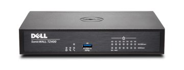 SonicWall TZ400 + TotalSecure 1Y firewall (hardware) 1,3 Gbit/s