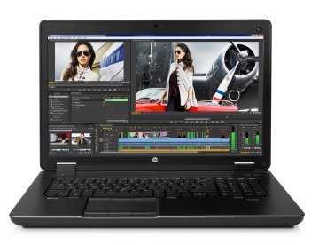 HP ZBook 17 G2 Intel® Core™ i7 i7-4710MQ Workstation mobile 43,9 cm (17.3") Full HD 8 GB DDR3L-SDRAM 256 GB SSD NVIDIA® Quadro® K2200M Windows 7 Professional Nero