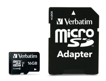 Verbatim Pro 16 GB MicroSDHC UHS Classe 10