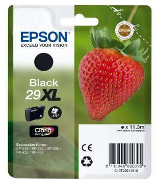 Epson Strawberry 29XL cartuccia d'inchiostro 1 pz Originale Resa elevata (XL) Nero