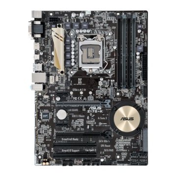 ASUS Z170-K Intel® Z170 LGA 1151 (Socket H4) ATX