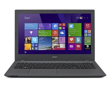 Acer Aspire E E5-573-53CZ Computer portatile 39,6 cm (15.6") Intel® Core™ i5 i5-5200U 4 GB DDR3L-SDRAM 500 GB HDD Linux Nero, Grigio