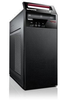 Lenovo ThinkCentre E73 Intel® Core™ i5 i5-4460S 4 GB DDR3-SDRAM 180 GB SSD Windows 7 Professional Tower PC Nero