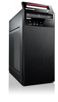 Lenovo ThinkCentre E73 Intel® Core™ i5 i5-4460S 4 GB DDR3-SDRAM 500 GB HDD Windows 7 Professional Tower PC Nero