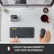 Logitech K380 Multi-Device Tastiera Bluetooth Wireless, Design Easy-Switch, Sottile, Portatile, 2 Anni di Batteria, Funziona con PC, Laptop, Windows, Mac, Android, iPad OS, Apple TV 3