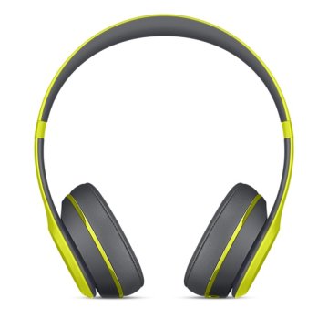 Beats by Dr. Dre Solo² Wireless Auricolare Con cavo e senza cavo A Padiglione Musica e Chiamate Bluetooth Grigio, Giallo