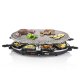 Princess 162720 Raclette 8 Oval Stone Grill Party 6