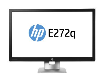 HP EliteDisplay E272q Monitor PC 68,6 cm (27") 2560 x 1440 Pixel Quad HD LED Nero, Argento