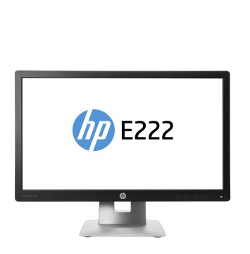 HP EliteDisplay E222 Monitor PC 54,6 cm (21.5") 1920 x 1080 Pixel Full HD LED Nero, Argento