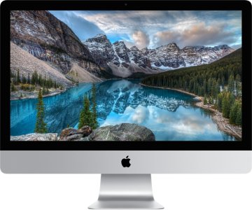 Apple iMac Intel® Core™ i5 68,6 cm (27") 5120 x 2880 Pixel 8 GB LPDDR3-SDRAM 1 TB Fusion Drive PC All-in-one Mac OS X 10.11 El Capitan Wi-Fi 5 (802.11ac) Argento