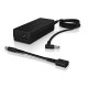 HP 90W Smart AC Adapter adattatore e invertitore Interno Nero 3